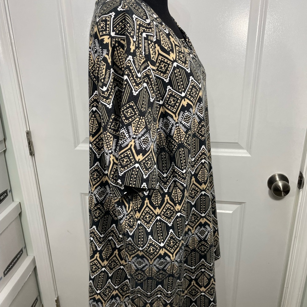 Catherine’s Geometric Patterned Tunic Blouse Size… - image 6
